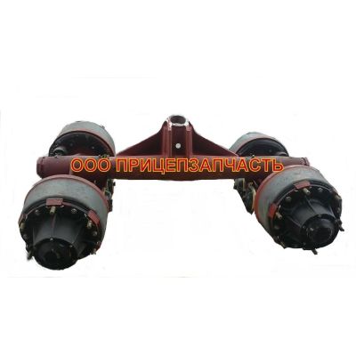 Подвеска задняя в сборе (без шин и дисков) ЧМЗАП 83981-2900020/21
